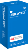 Unilatex Natural Plain / Классикалық, 12 + 3 дана